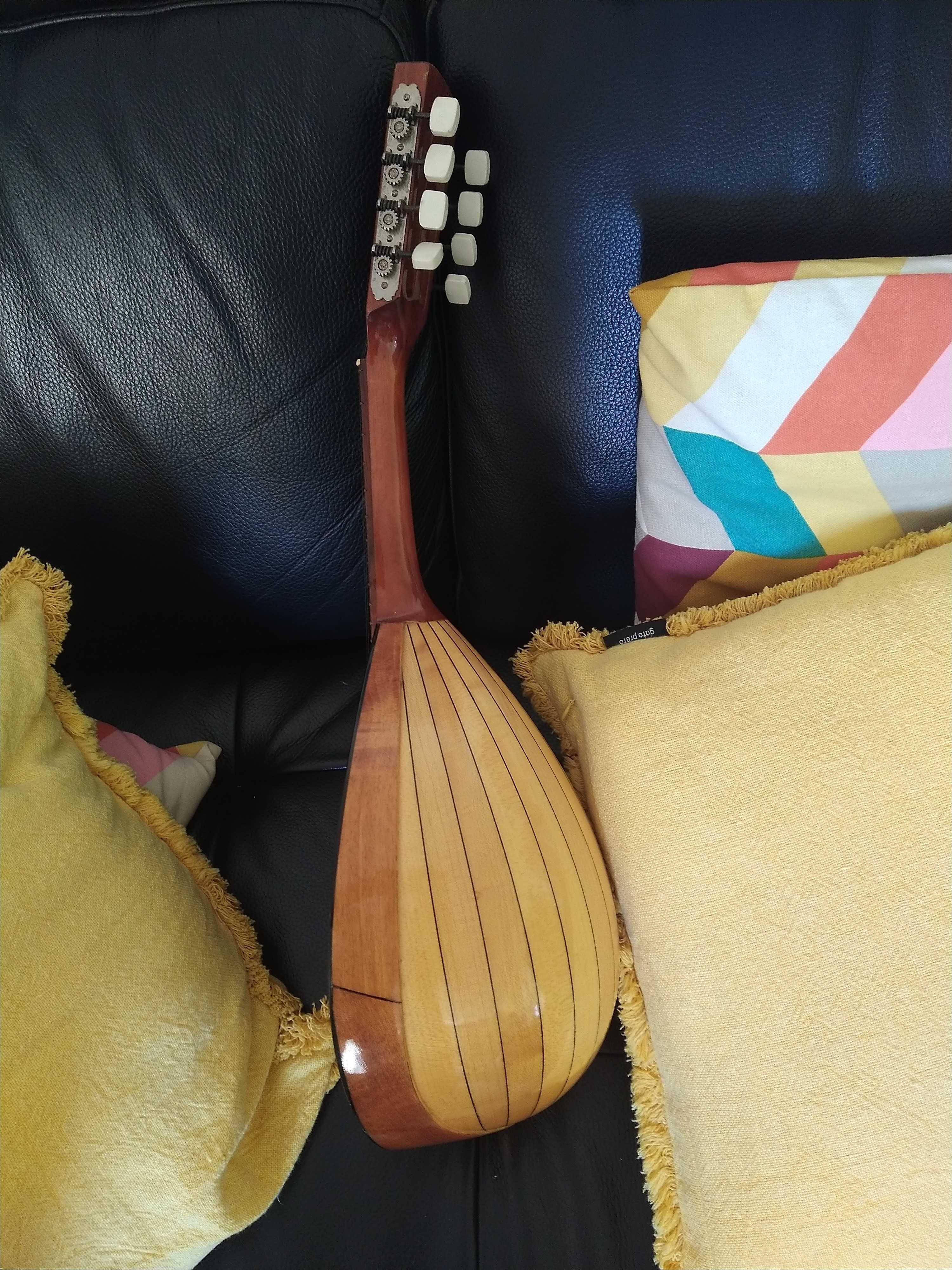 Bandolim napolitano vintage em design classico