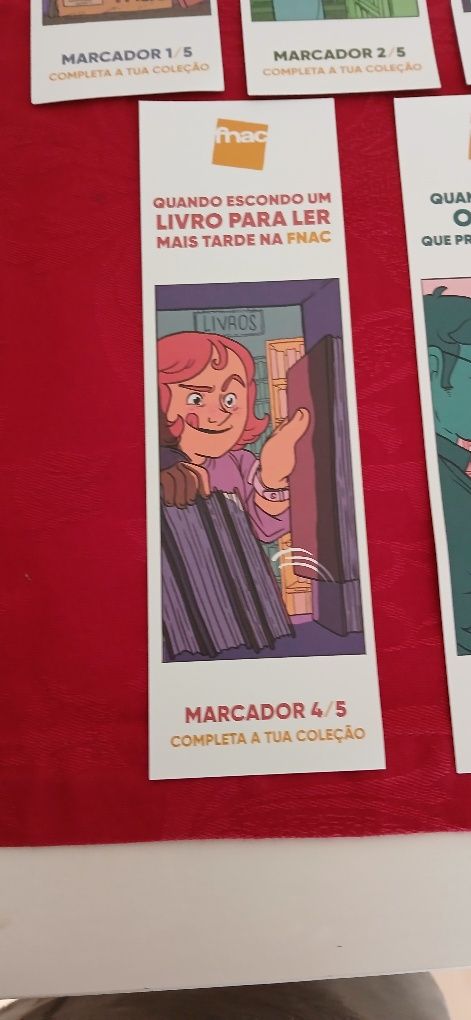 Marcadores de livros, Fnac