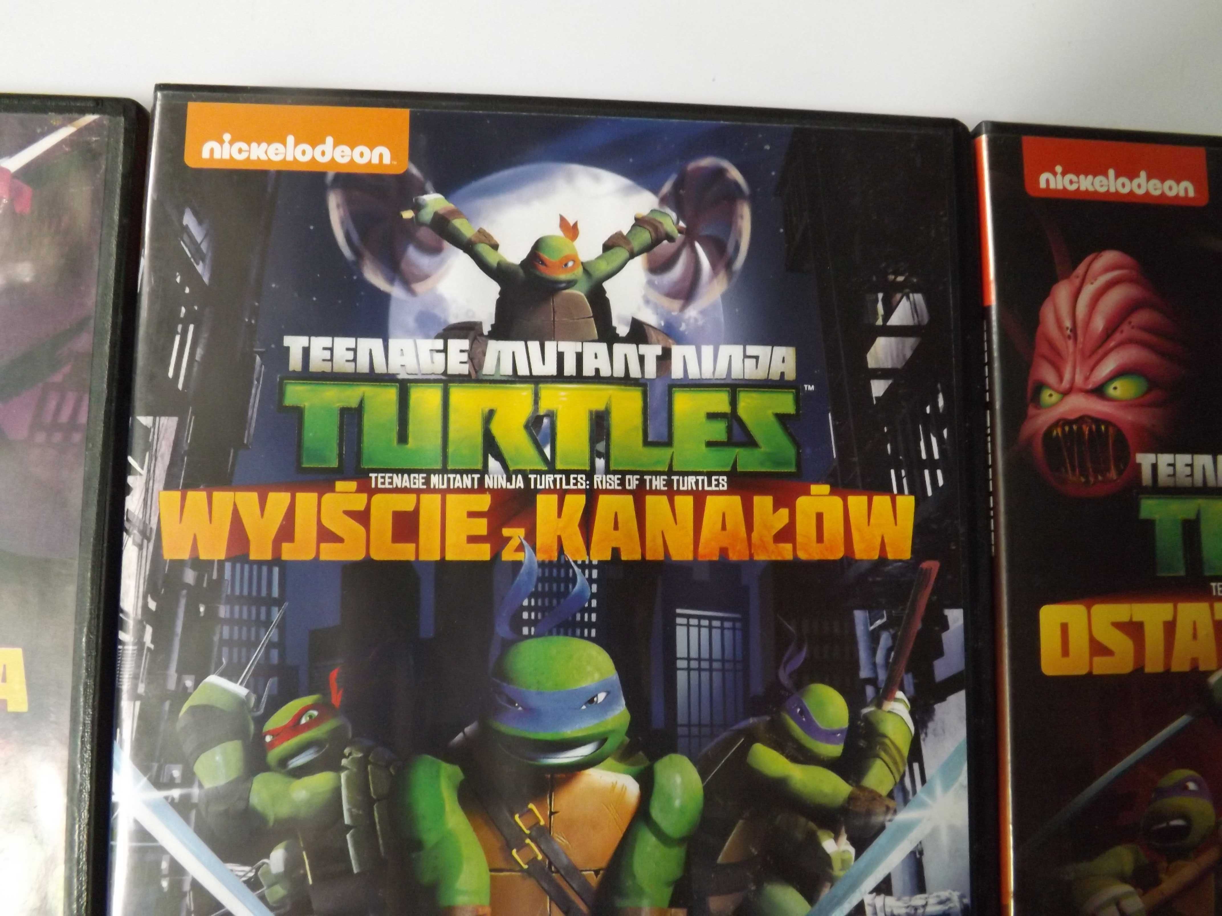 Żółwie Ninja Turtles Nickelodeon bajki filmy dvd