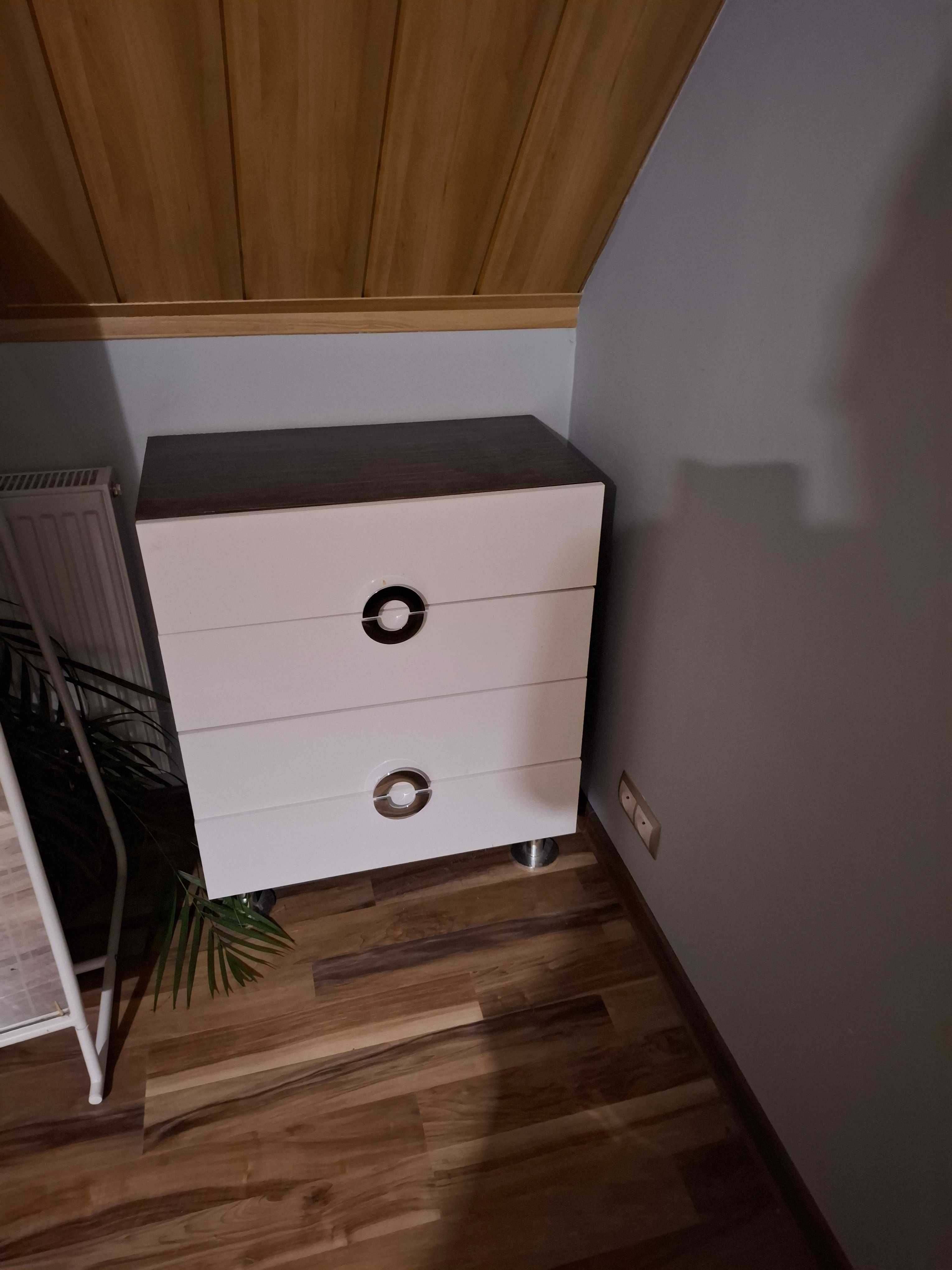 Meble Ringo Black Red White szafa komoda biurko półka szafka