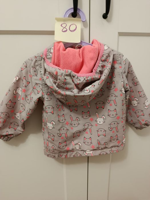 Kurtka wiosenna dla dziewczynki rozmiar 80
