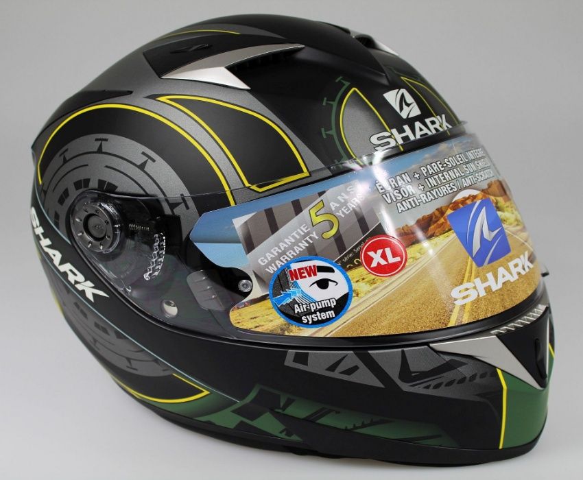 Kask Motocyklowy SHARK S900 C CODE r. XS-S Pinlock+Blenda NOWY