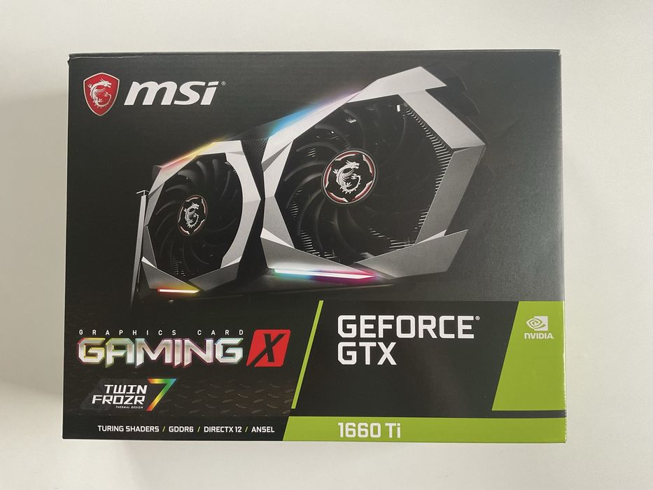 Karta graficzna MSI GEFORCE GTX 1660 TI GAMING X