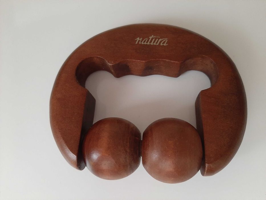 Massajador para costas em madeira Natura