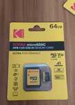 Флешка 64gb Kodak 10 клас microSD адаптер