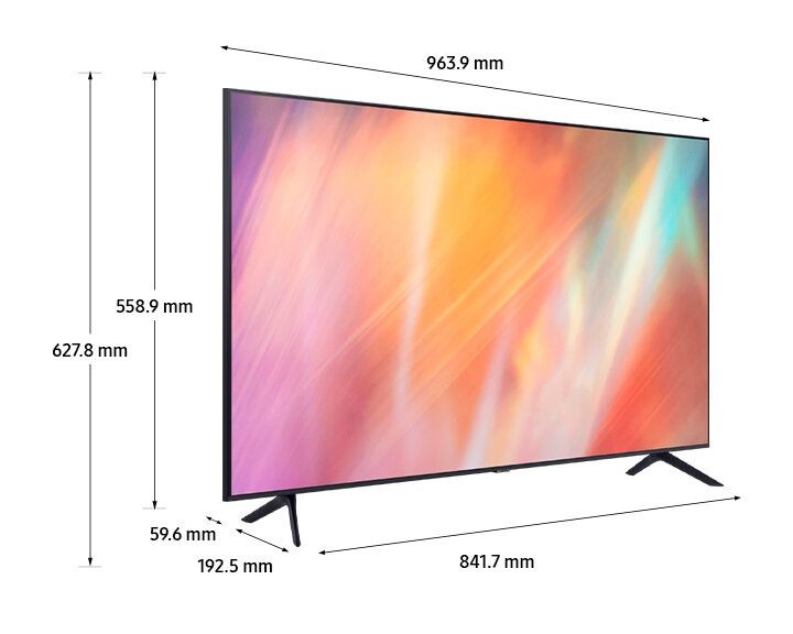 Nowy Telewizor Samsung UE43AU7192U UHD HDR