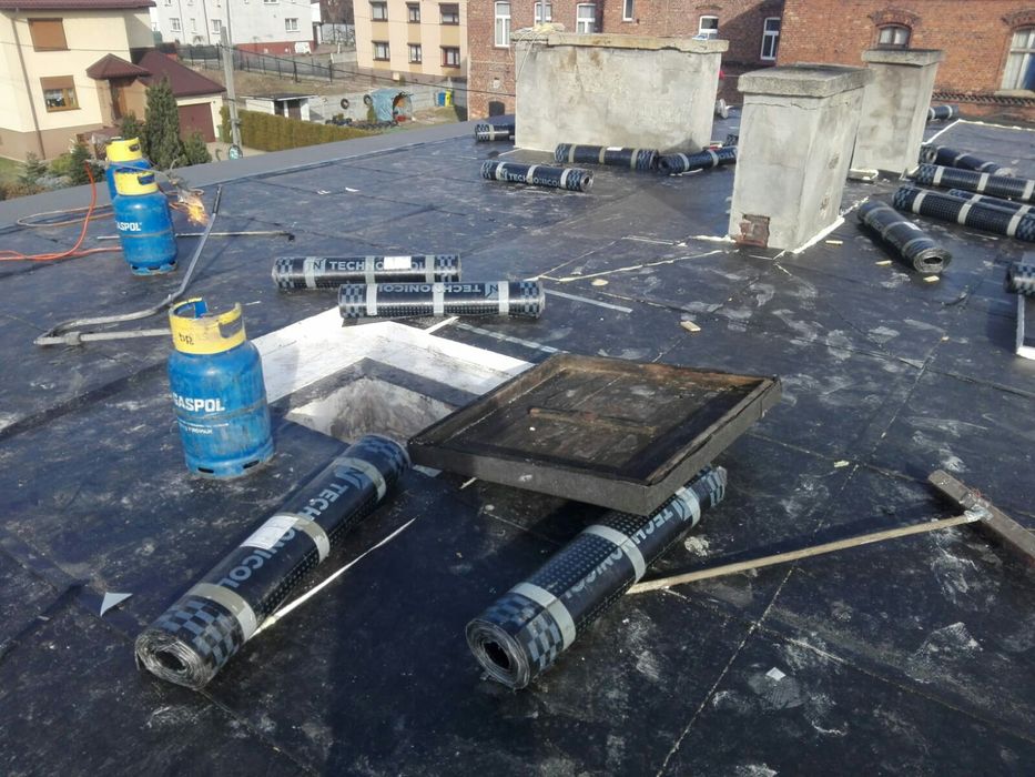 Styropapa, papa termozgrzewalna, rynny kominy fv. Gwarancja ocieplenie