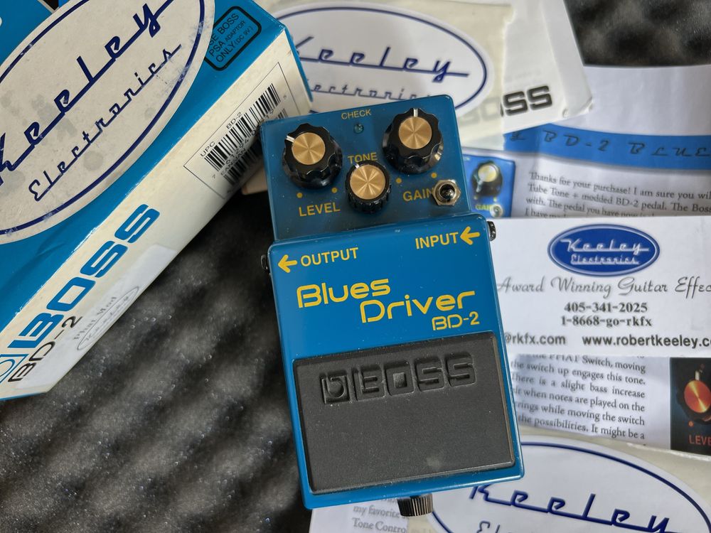 Boss Blues Driver BD-2 Keeley ***Rarytas***