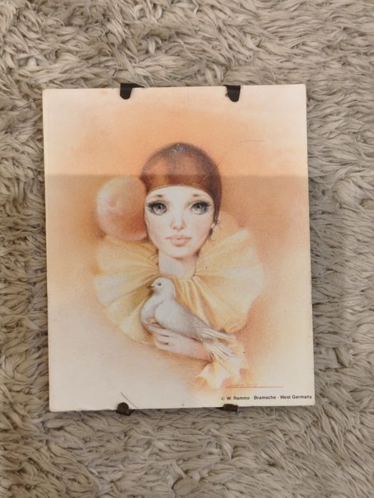 Pequenas fotos de arte Pierrot ,Mira Fujita