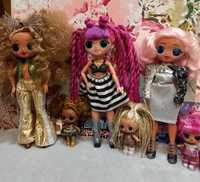 Лол оригінал OMG rainbow high лялька кукла lol hairgoals surprise