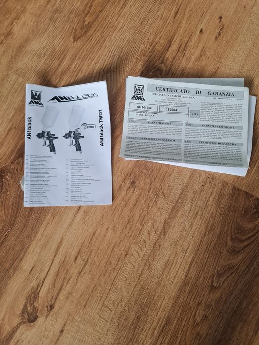 Pistolet lakierniczy Ani Black Clear 1.3
