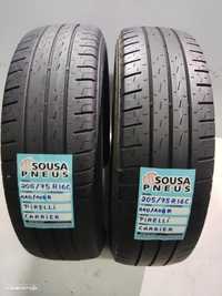 2 pneus semi novos 205-75r16c - pirelli - oferta dos portes