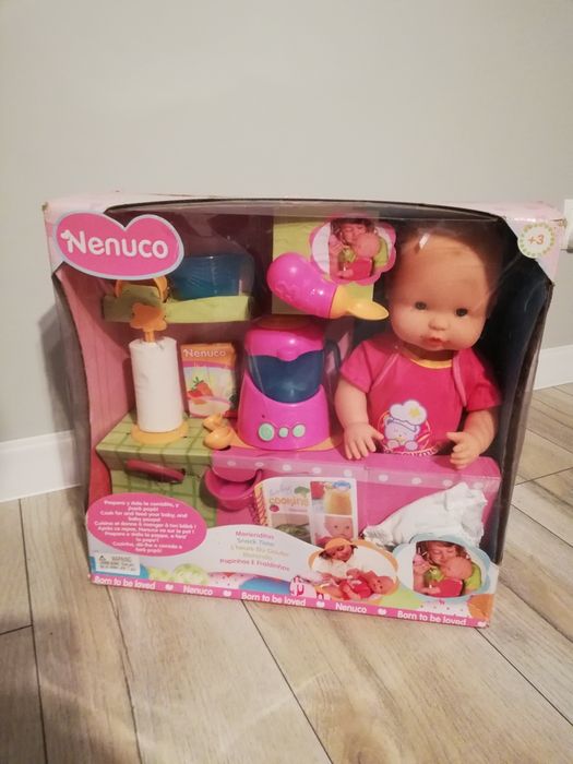 Nowa lalka dla dzieci NENUCO + akcesoria