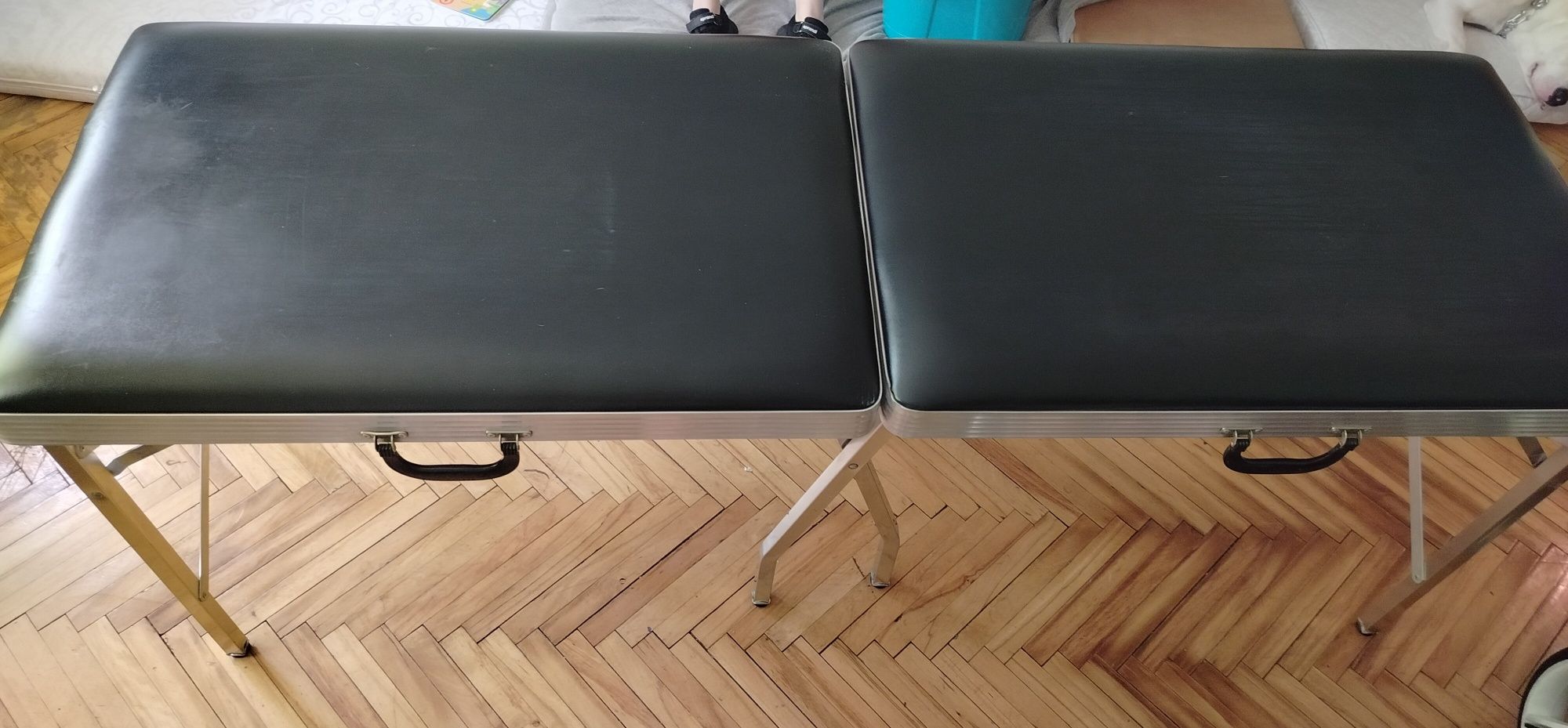 Stół do masażu bądź rzęs