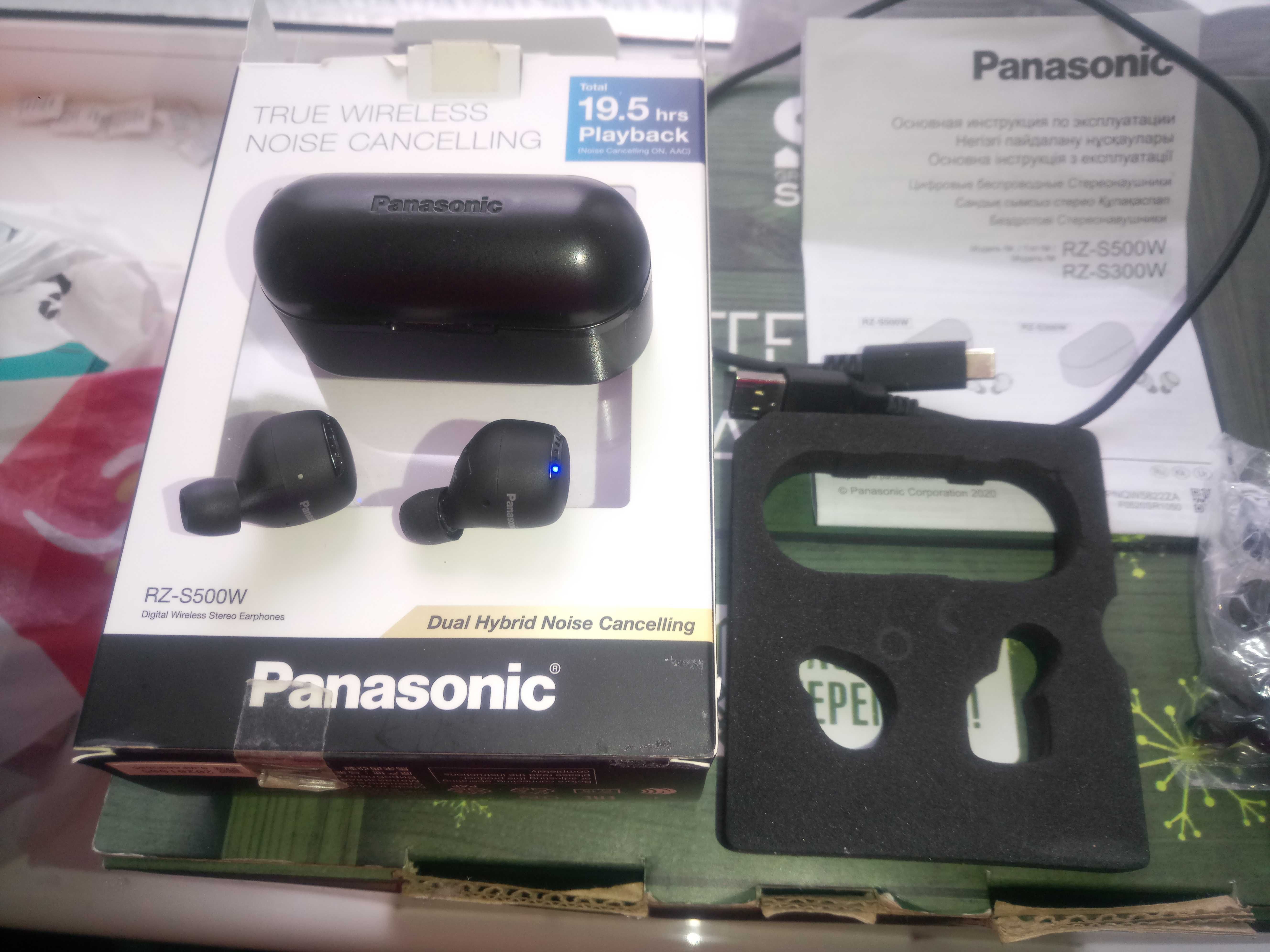 Panasonic BT S500W Black TWS Наушники гарнитура