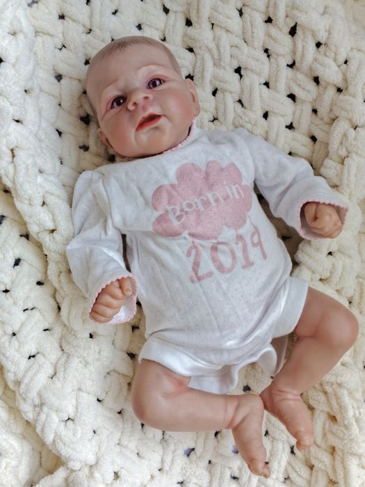 Лялька-реборн імітація живої дитини