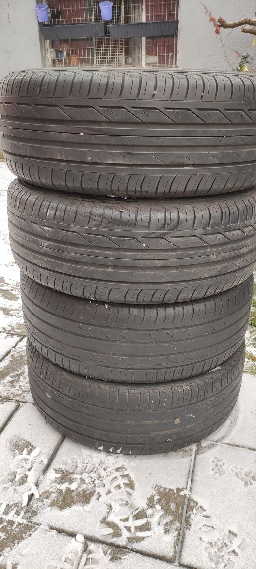 Opony letnie z 2016r 6mm 225/55/17 Bridgestone N12