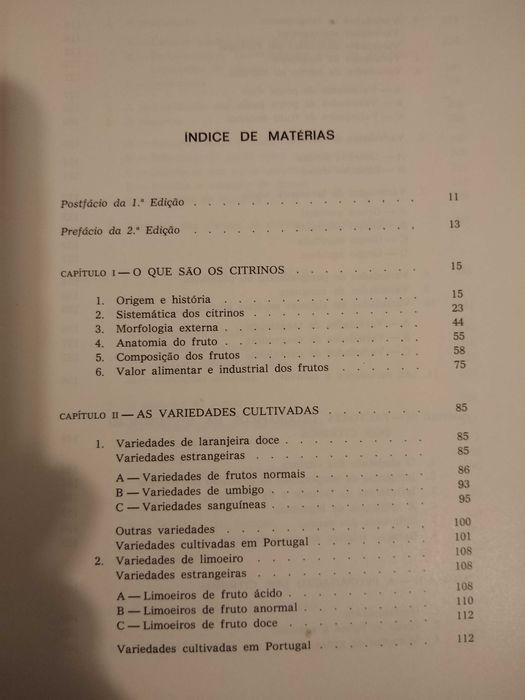 J. Duarte Amaral - Os Citrinos [autografado]