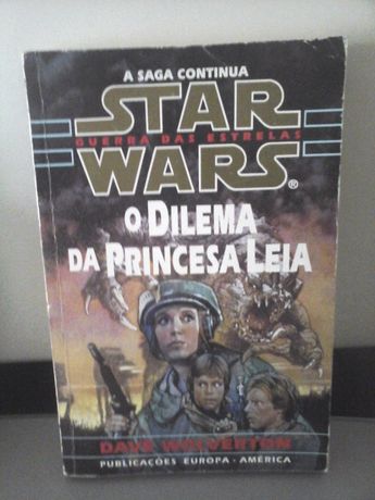 Star Wars - O Dilema da Princesa Leia Dave Wolverton Livro ENTREGA JÁ
