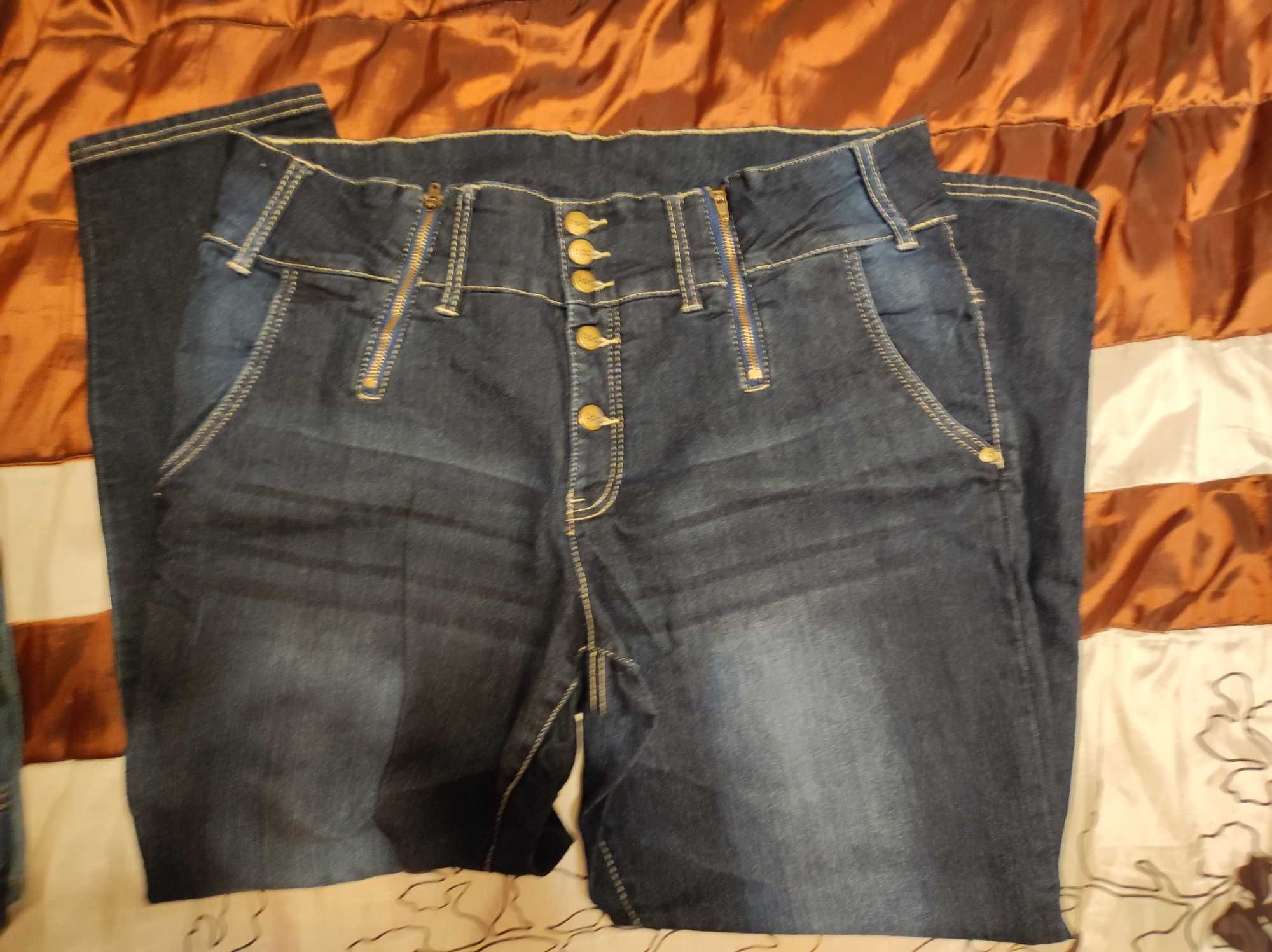 Dżinsowe spodnie w r. 50