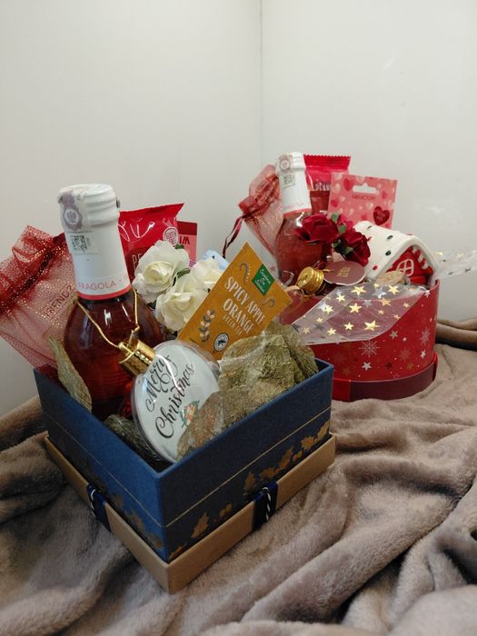 Box prezentowy Mikołajkowy/ Świąteczny