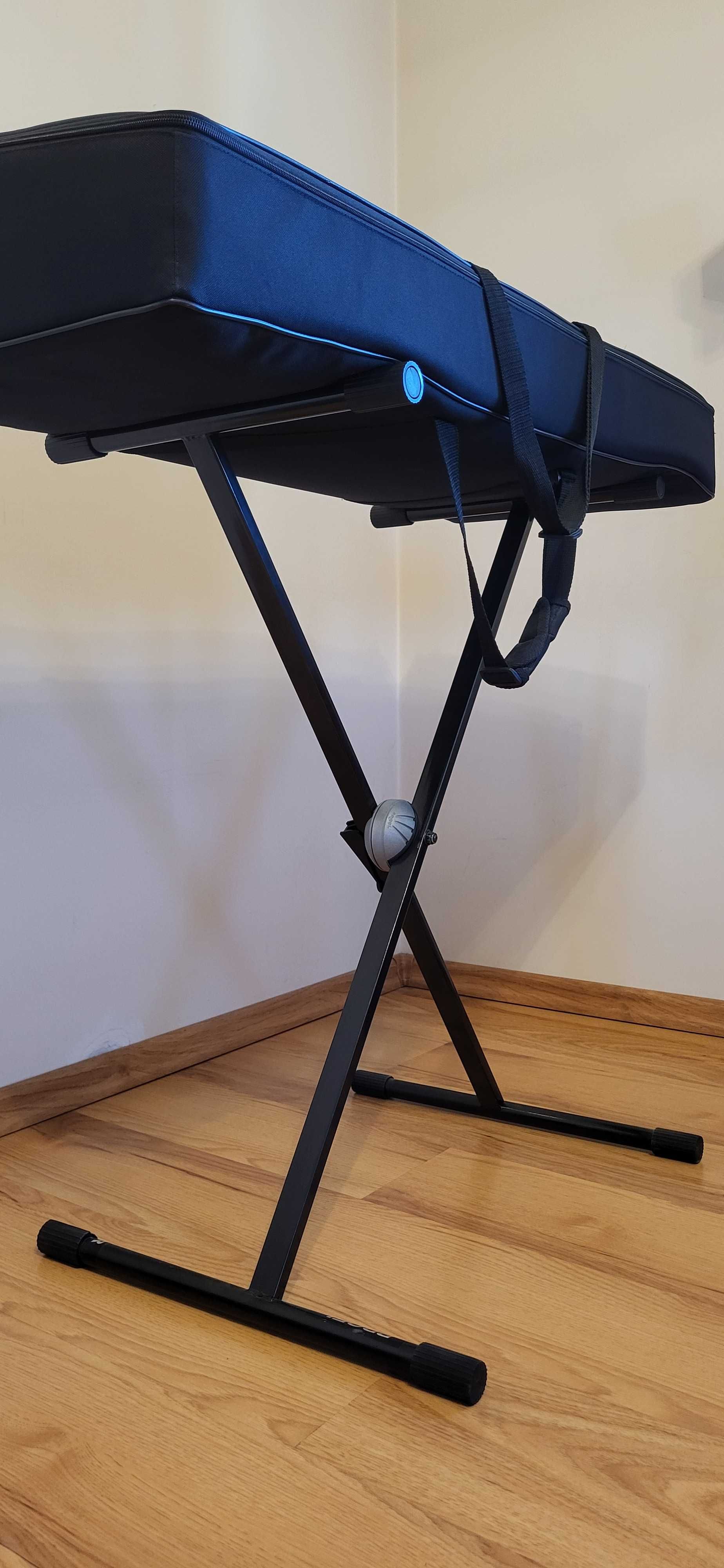 Keyboard Yamaha PSR E403 + pokrowiec + statyw