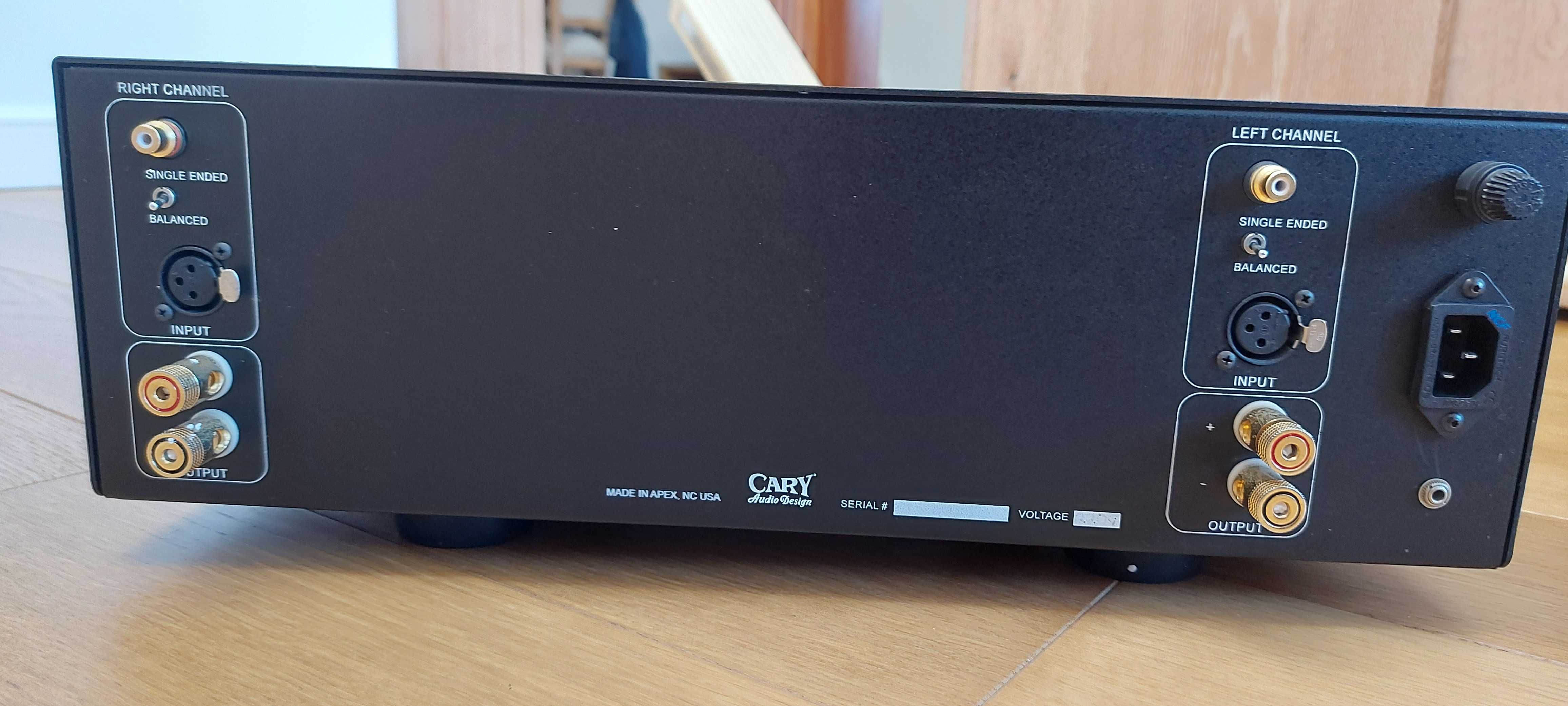Cary CAD 200 2x200W/2X350W XLR I RCA zamiana