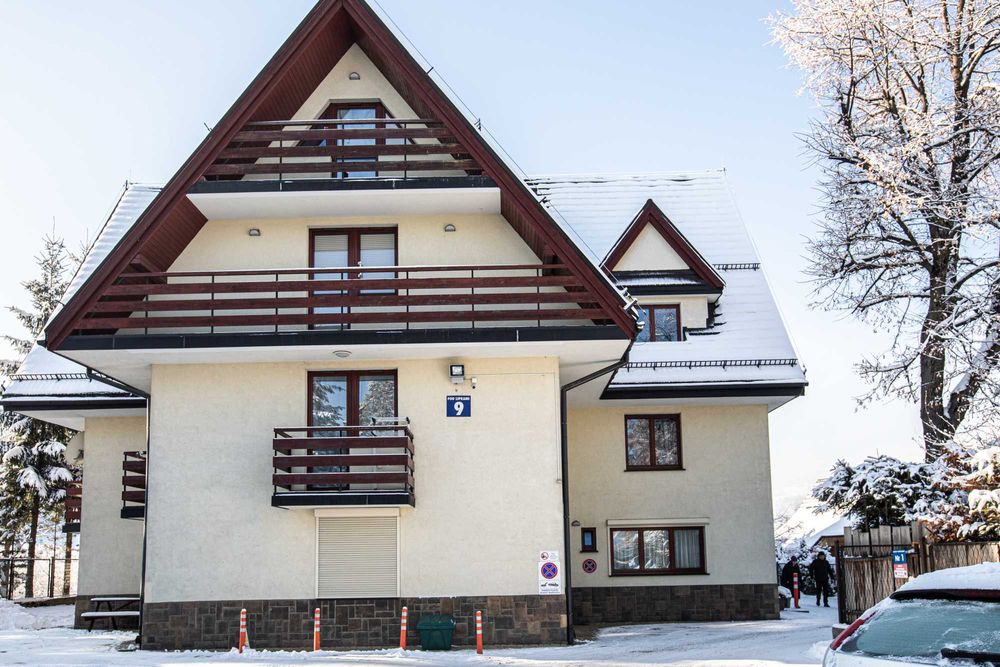Mieszkanie w centrum Zakopanego z ogródkiem i widokiem na Giewont