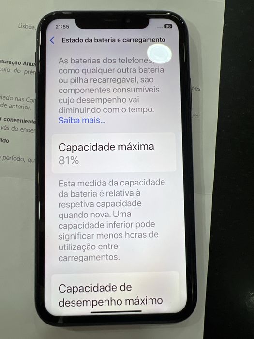 iPhone XR 128Gb Preto