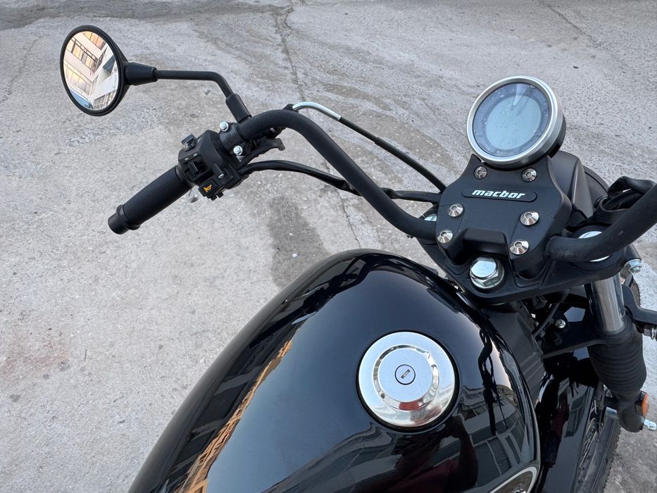 COMO NOVA, com 1 ANO DE GARANTIA! Macbor Rockster 125