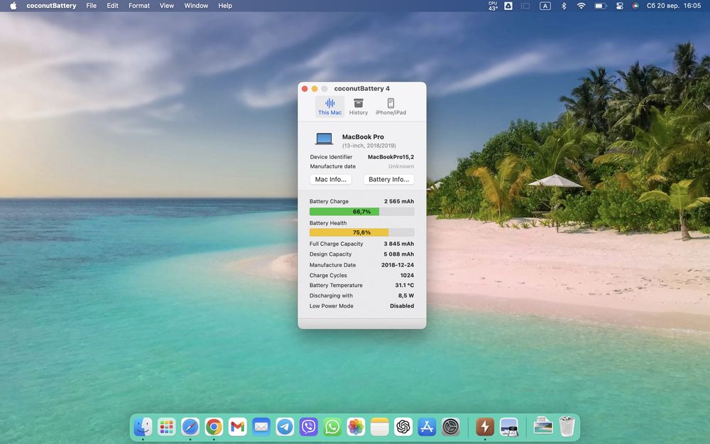Apple MacBook Pro 13” i5 8/512GB Touch Bar 2018-2019 | Чудовий вибір