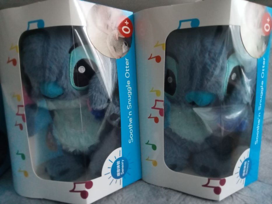 М'яка іграшка дихаючий Стіч - дихає, світиться і грає