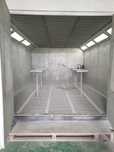 Kabina lakiernicza SAICO 6x4m z piecem olejowym
