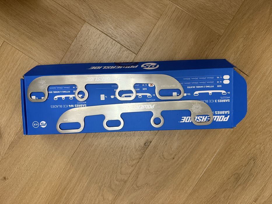 Szyny do rolek Powerslide Iceblade Sabres 4