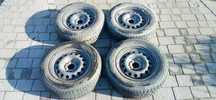 Felgi BMW R15 z oponami Uniroyal 215/65 R 15 zimowe