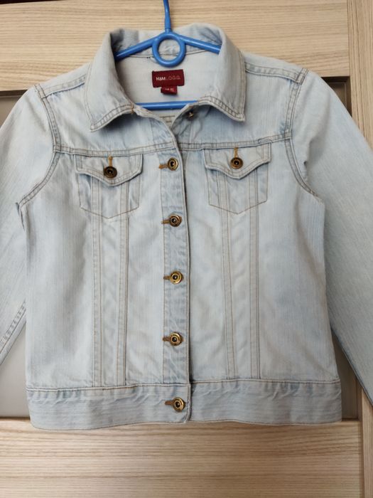 Kurtka jeans H&M rozmiar 152