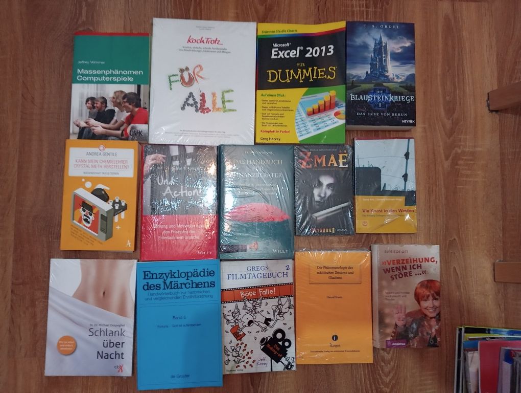 Duży Pakiet zestaw książek j. niemiecki