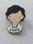 Przepiękna broszka coco chanel