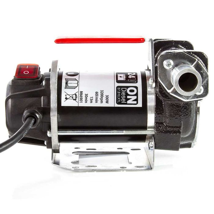 POMPA DO SPUSZCZANIA PALIWA ROPY Oleju 12/24V Pompka 300W Dystrybutor