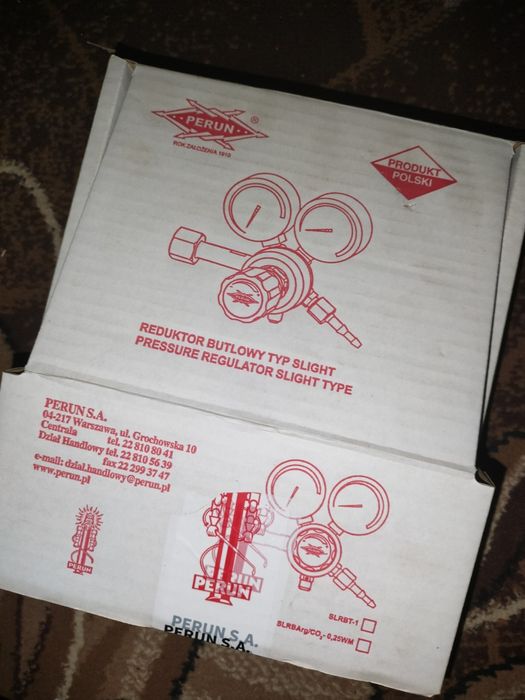 Reduktor butlowy jednost. Do argonu i CO2