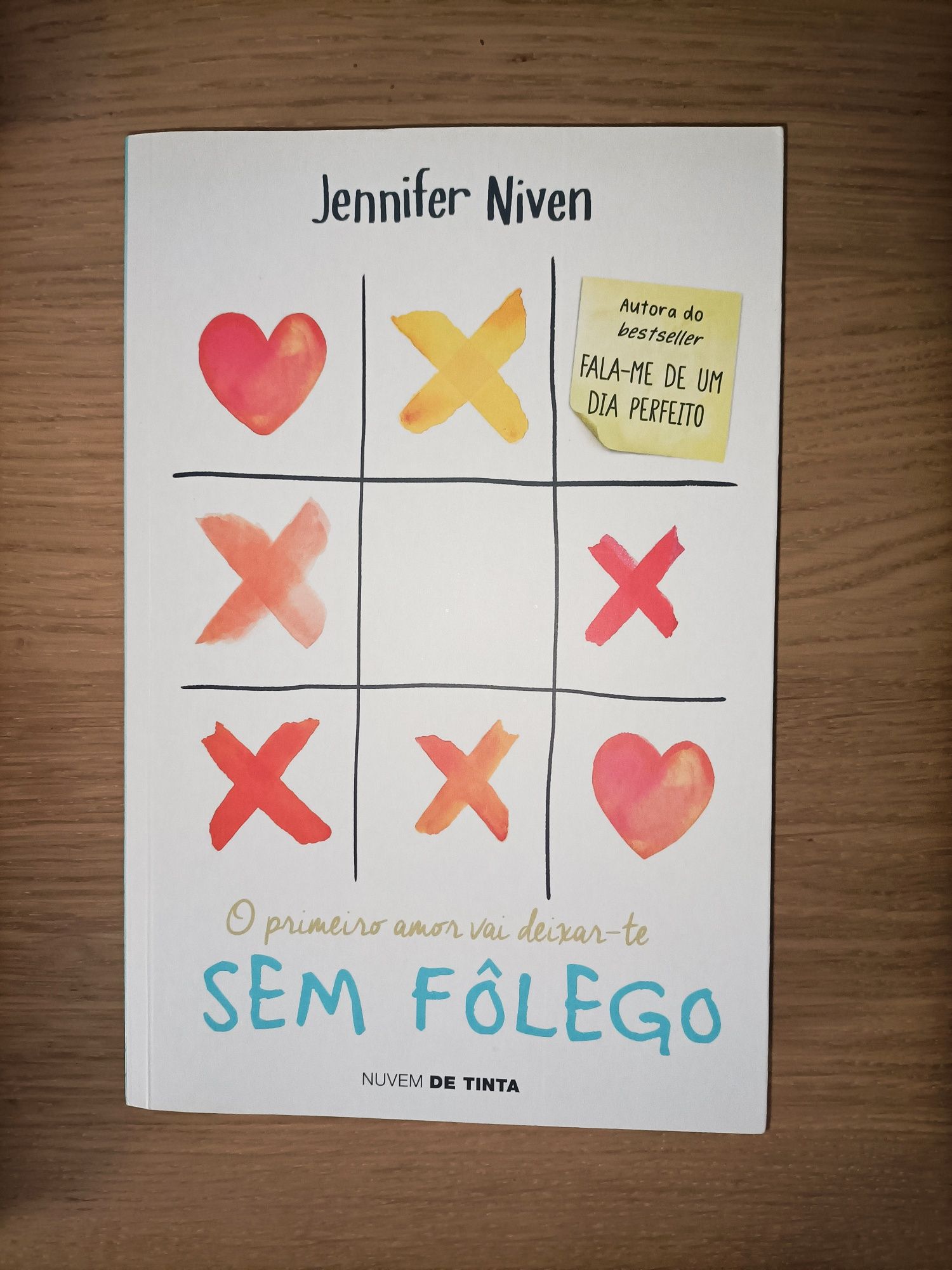 Livro "Sem Fôlego" Jennifer Niven. Leitura Juvenil