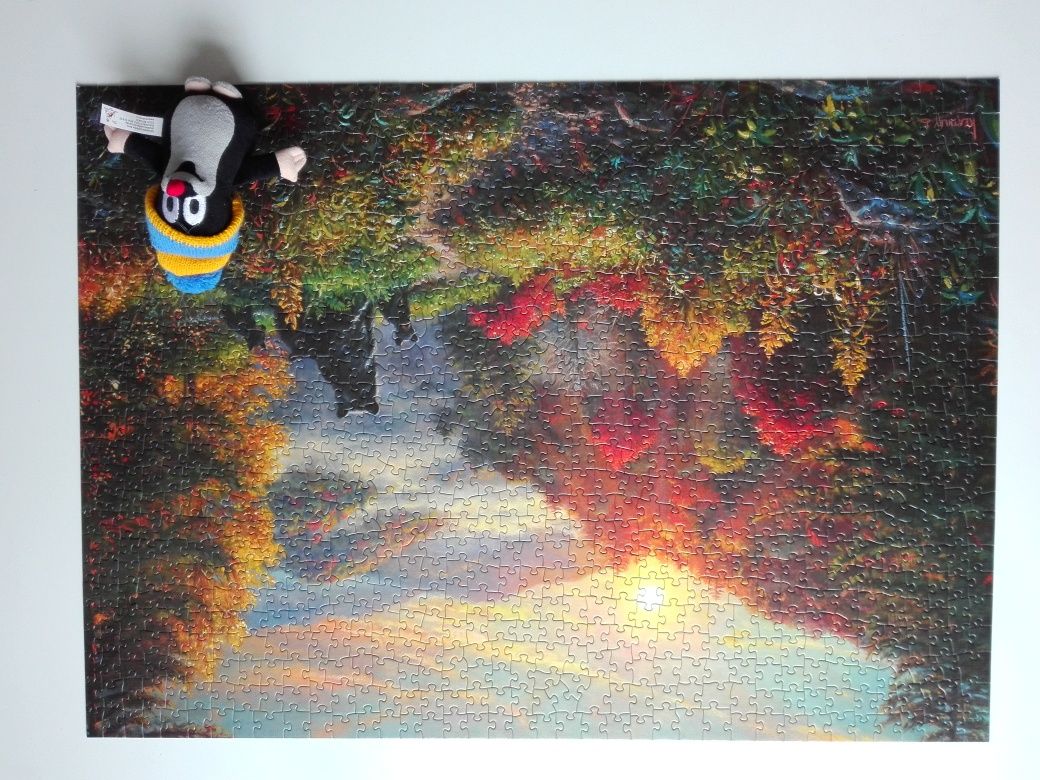 Puzzle. Cobble Hill. 1000. New Day. Kompletne.