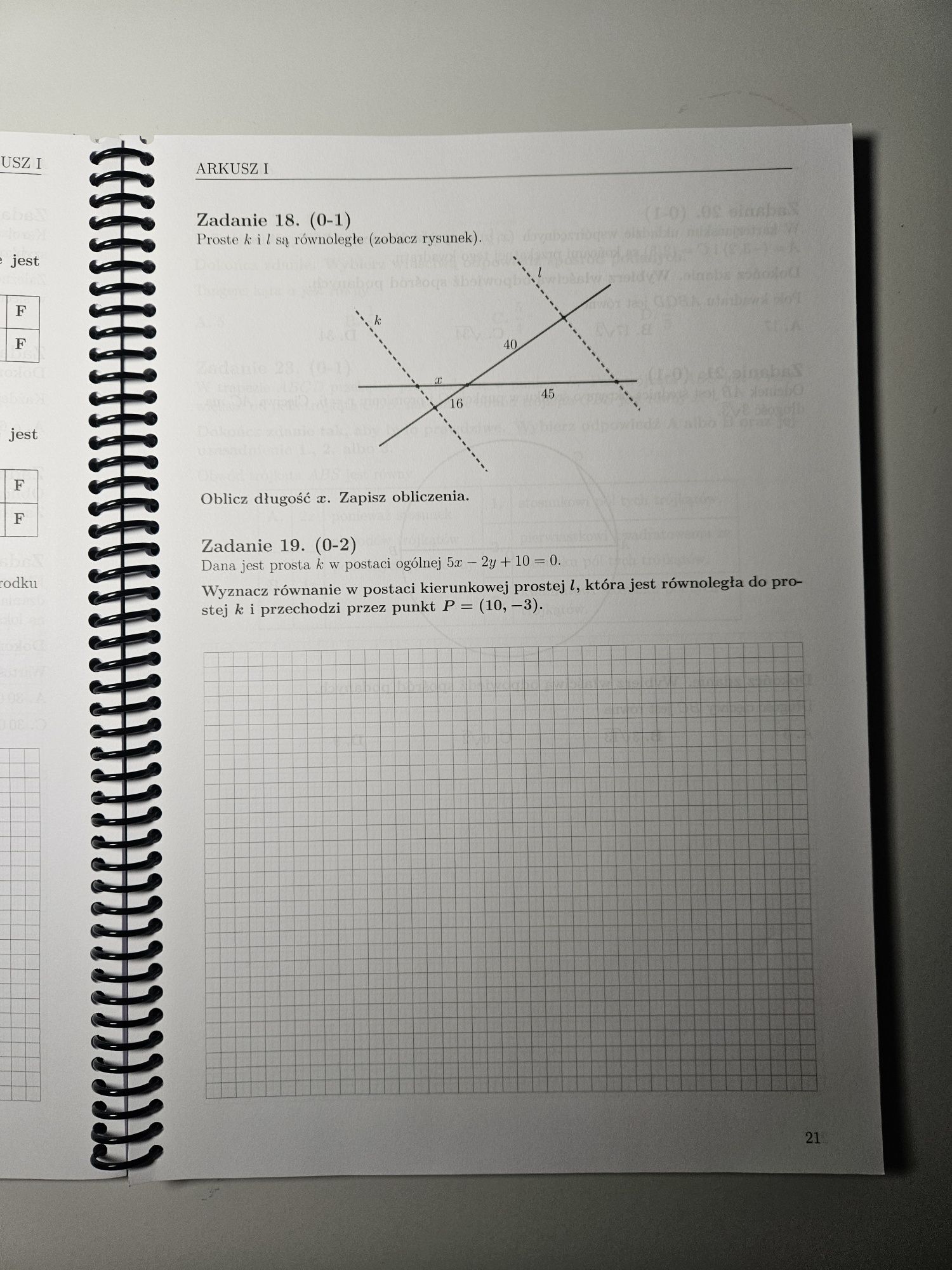 Arkusze maturalne Matura 2025 Matematyka Aksjomat poziom podstawowy