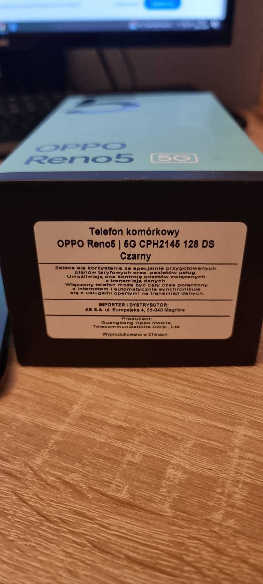 Smartfon Oppo Reno 5 5G, 128GM pamięci,