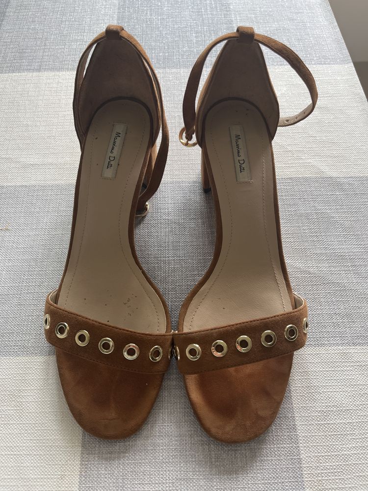 Sandalias 39 usadas uma vez, maximo Dutti