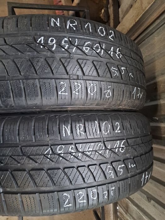 Nr 102 opony 195/60/16. całoroczne