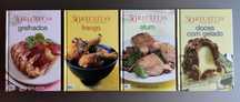Coleção 4 livros culinária 30 receitas em 30 minutos