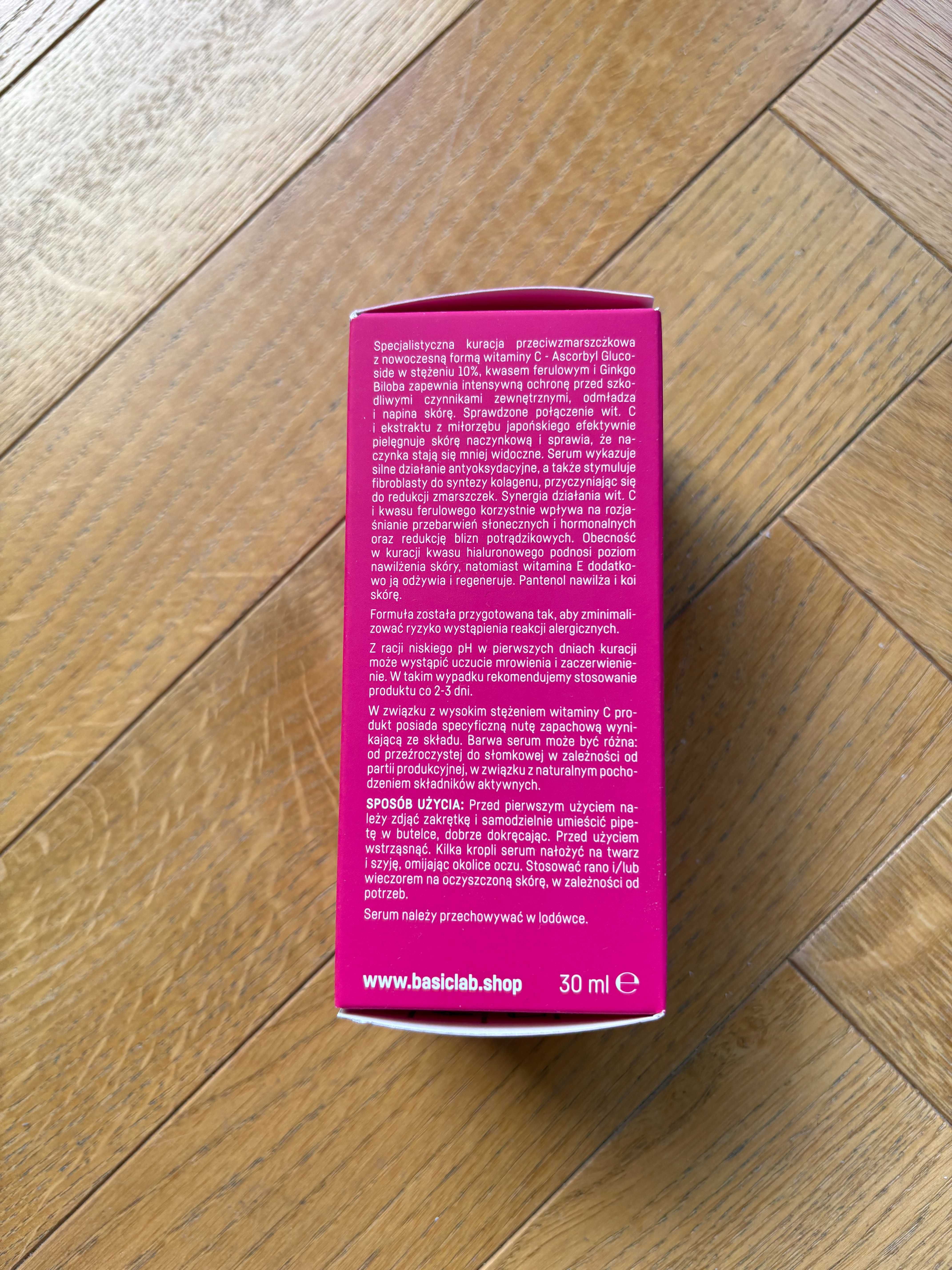 BasicLab Serum z witaminą C 10% Esteticus