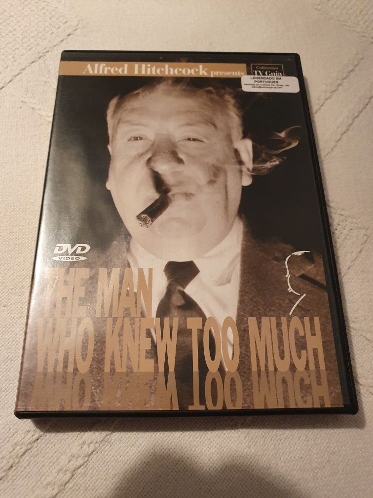 Filme DVD "O Homem Que Sabia Demasiado"