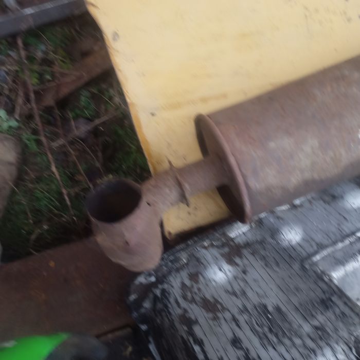 Труба вихлопна sampo 600 650